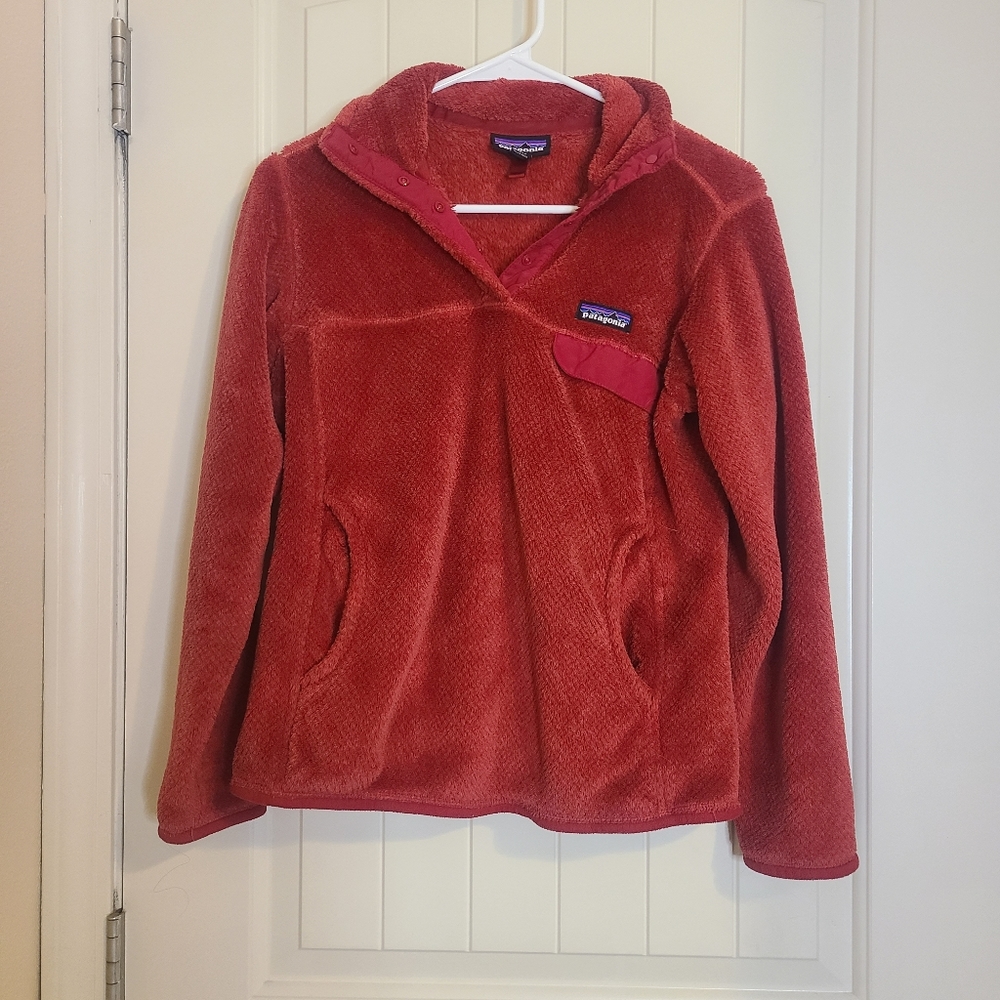 PATAGONIA Red Fleece Sweater, Women's sizs XS